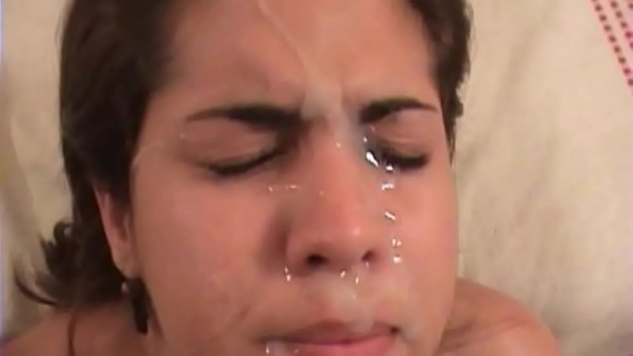 Beautiful Latin brunette has rough sex