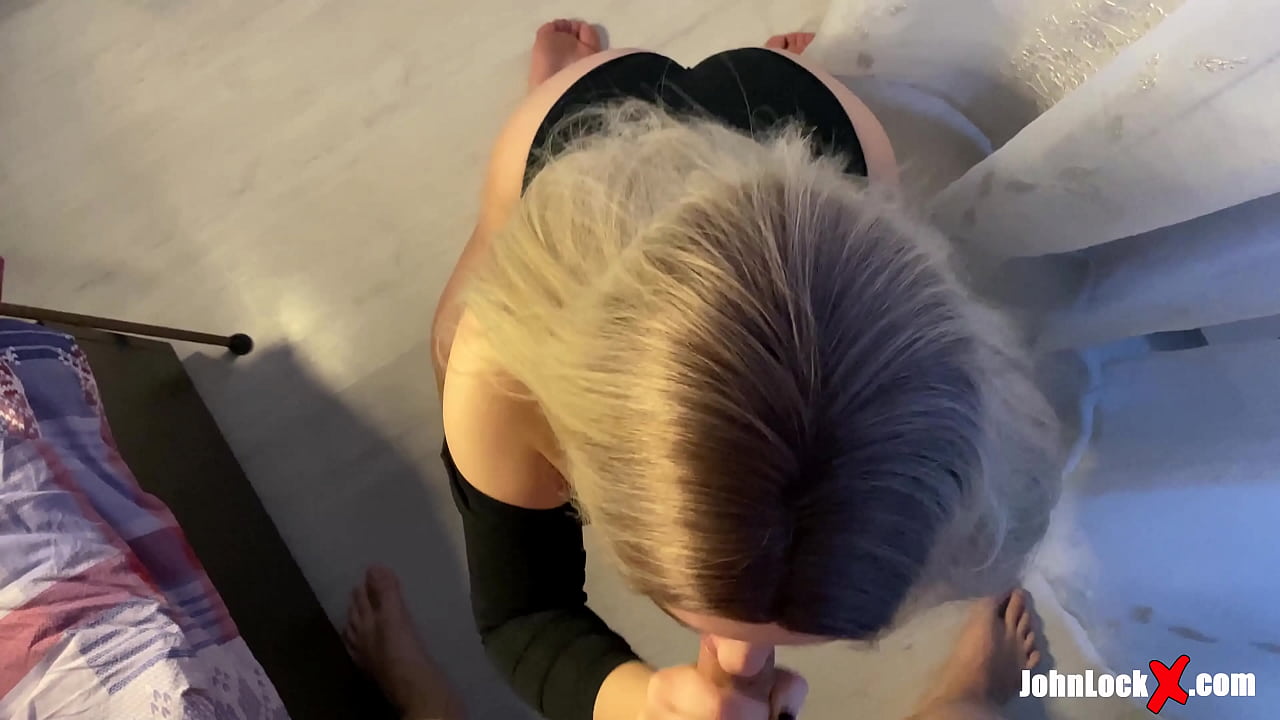 Redhead Sucking Dick and Fucking Up, Getting Cum on Her Ass